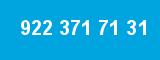 922 371 71 31